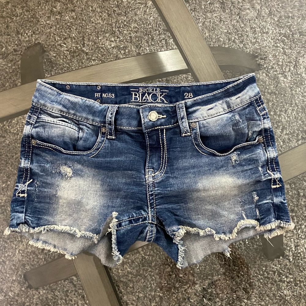 Buckle Black Fit No. 53 Strech Jean Shorts